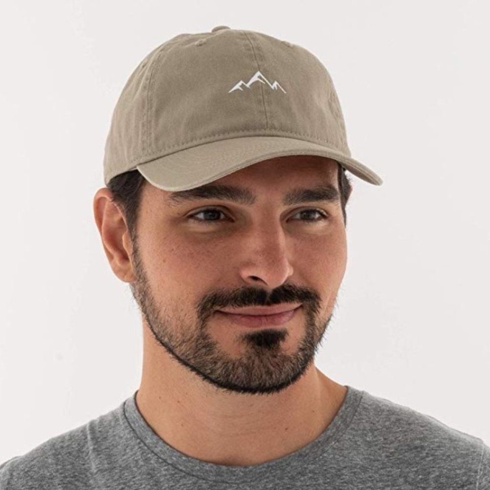 Mountain Embroidered Adjustable Baseball Cap
